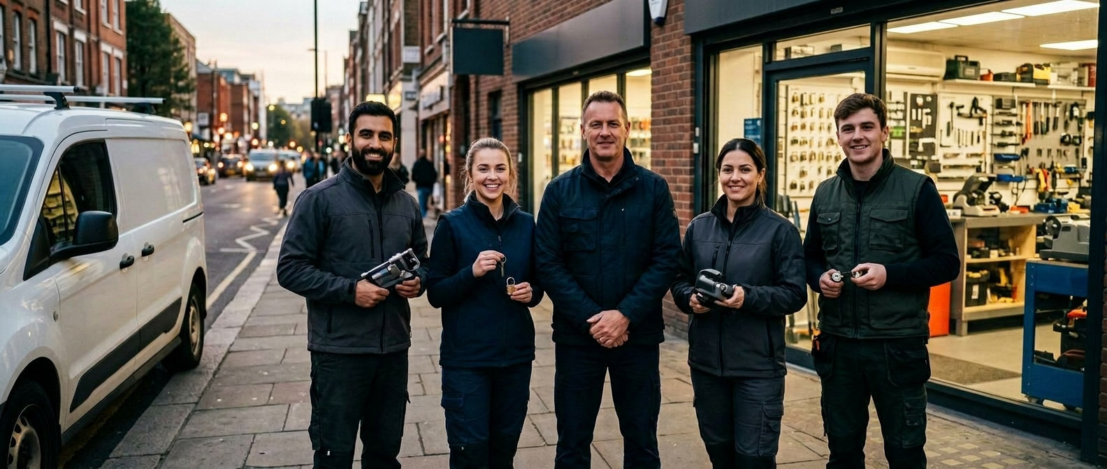 Auto Locksmith Near Me professional team